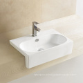 Vente en gros Meilleur prix White Sanitary Ware Ceramic Countertop Sink